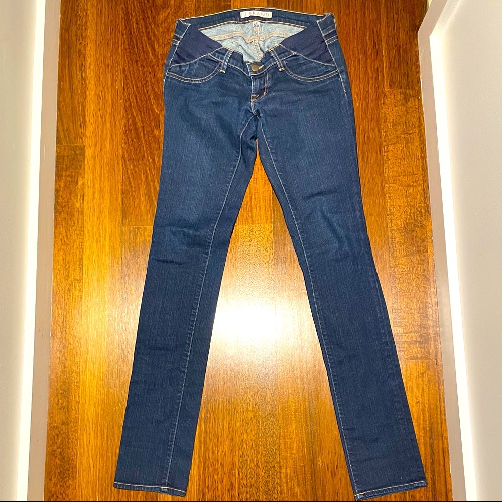 J Brand - Mama J Side Panel Maternity Pencil Leg Jeans in Indigo (size 26)